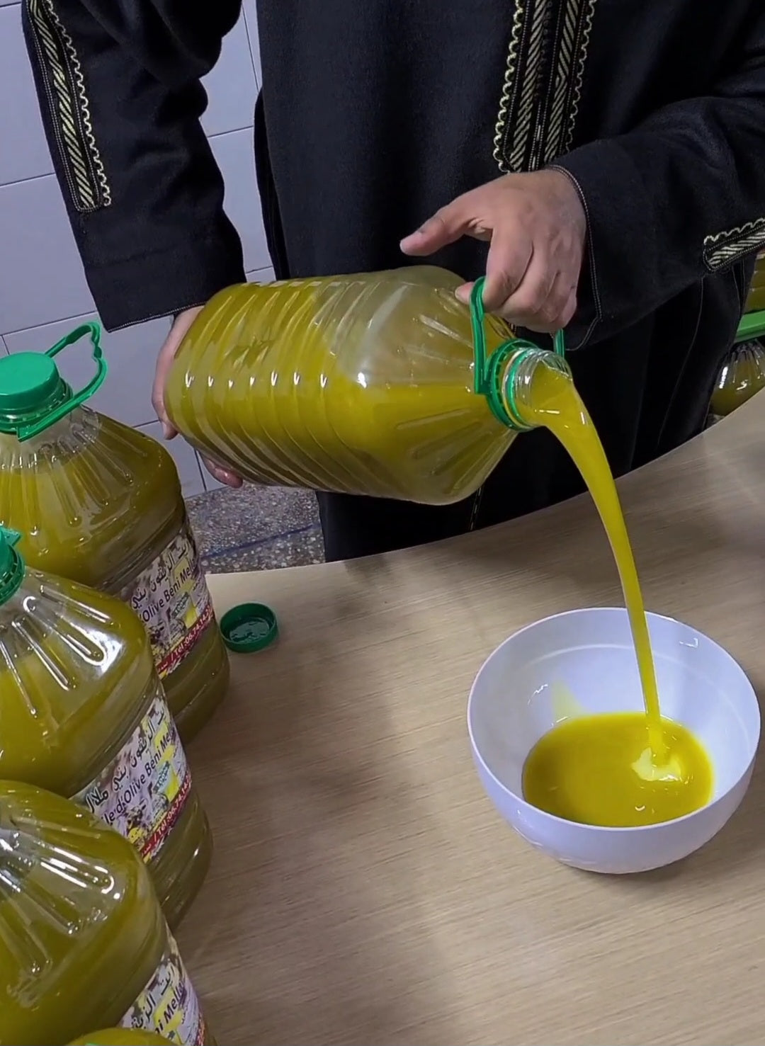 زيت الزيتون بني ملال البكر جودة ممتازة. 5 لتر